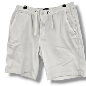 Superdry Hang Loose Men's White Shorts‎ Drawstring Casual Summer Medium